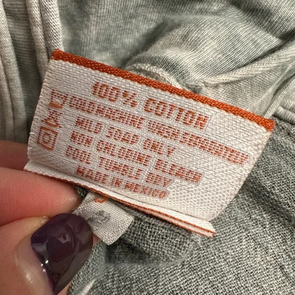 Oh My Gauze Grey Tie Dye Cotton Open Front Cardigan OS Boho Lagenlook Unisex - Picture 9 of 9